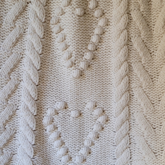 LOVESHACKFANCY BRENDANA HEART KNIT SKIRT - Picture 5 of 8